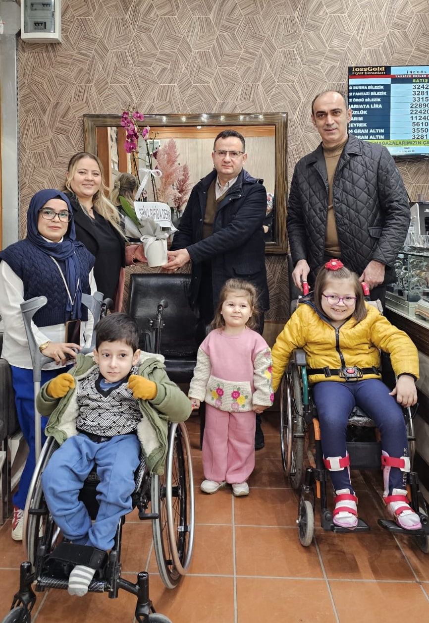 Hayırsever Selçuk Teşik’e teşekkür