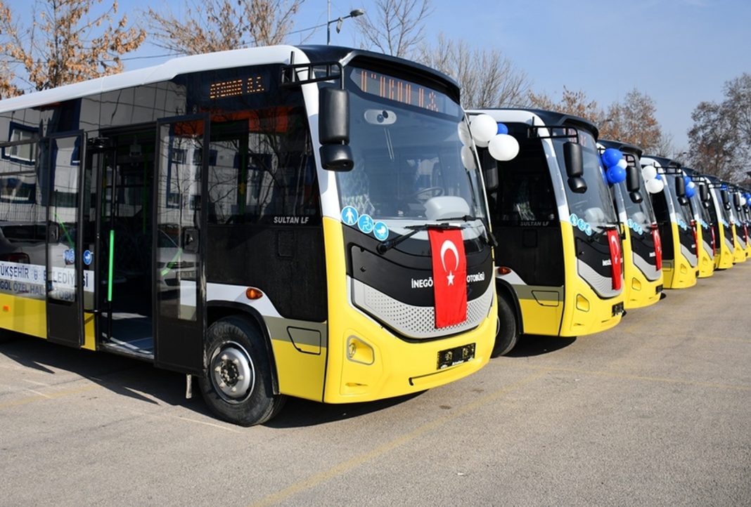 İNULAŞ, Ocak Ayı halk otobüsü kullanım verilerini açıkladı