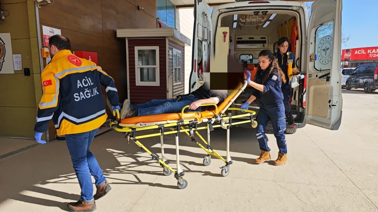 İnegölde bir garip olay silahla kendisini vurdu