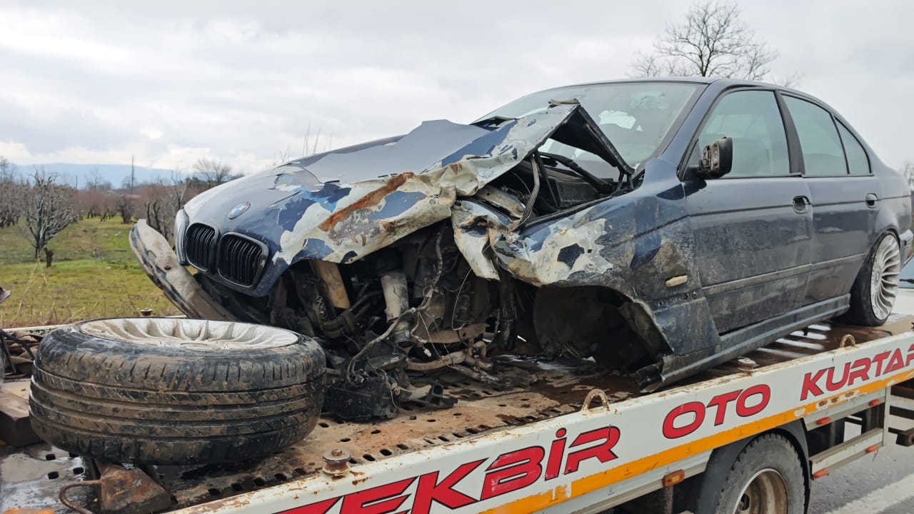 Korkutan kazada yaralılar var