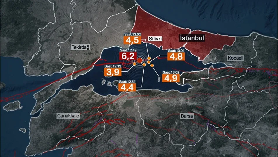 İstanbul’da 4.1 büyüklüğünde bir deprem daha