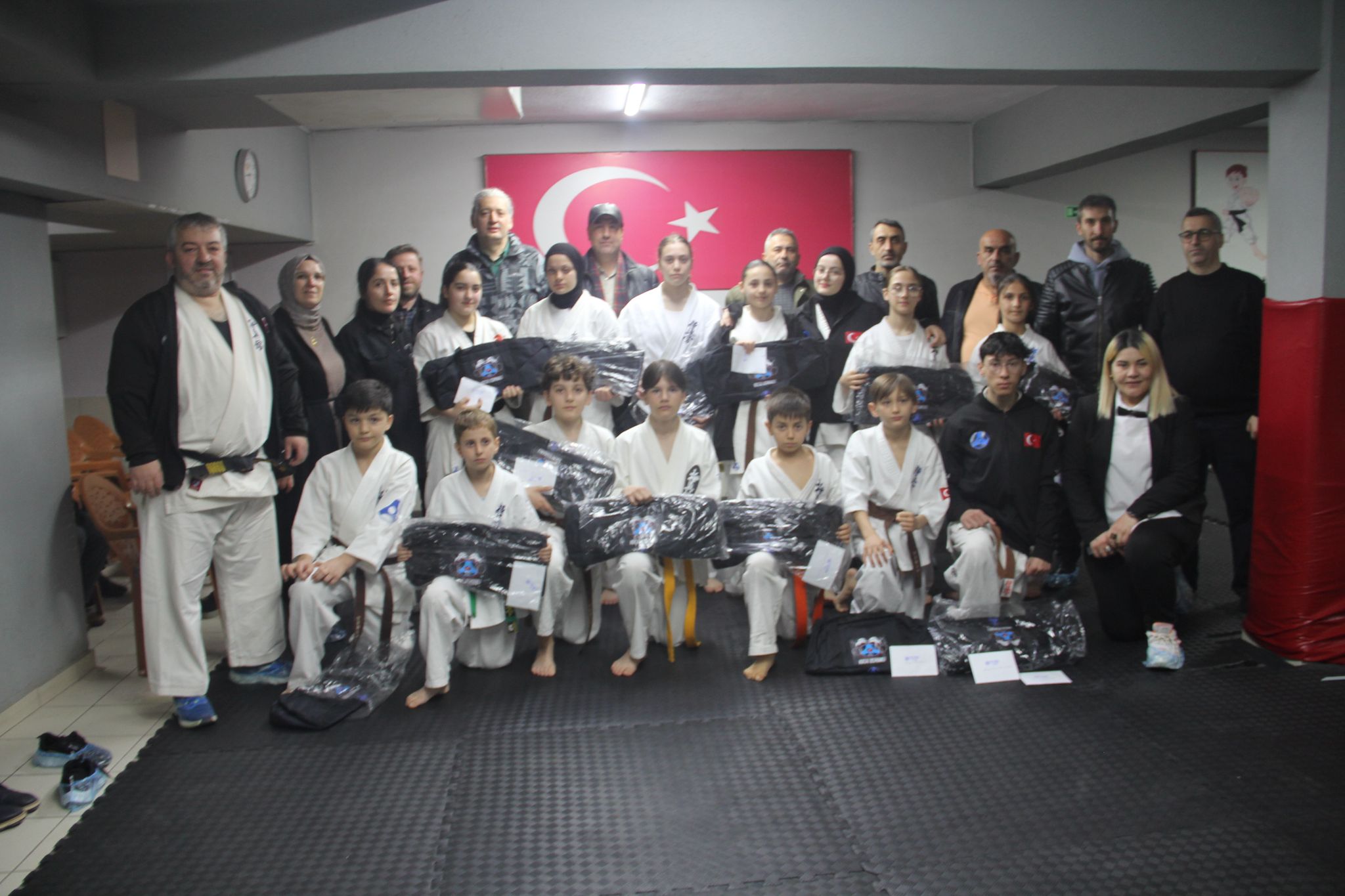 Kocal Osmanlı Spor Kulübü’nde kuşak sınavı heyecanı yaşandı