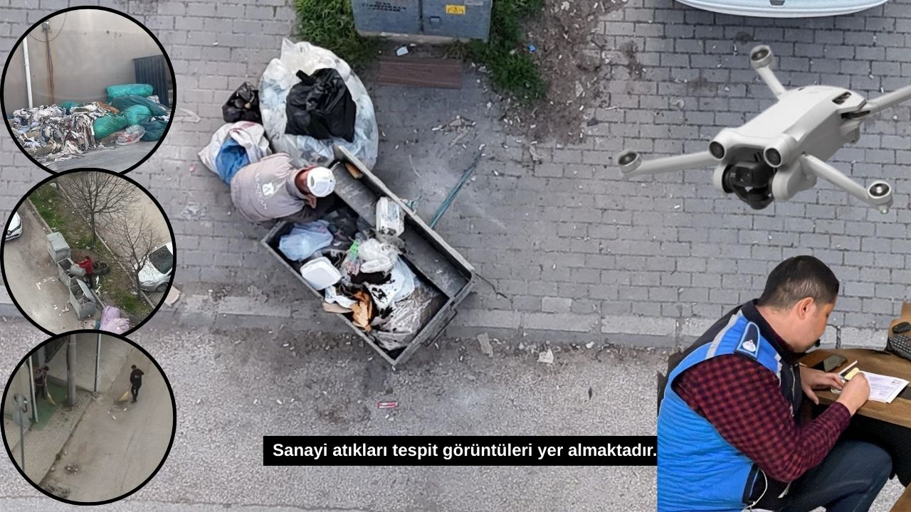 İNEGÖL BELEDİYESİ’NDEN DRONLU DENETİM 3 AYDA 746 KİŞİ VE KURULUŞA  İDARİ YAPTIRIM UYGULADI