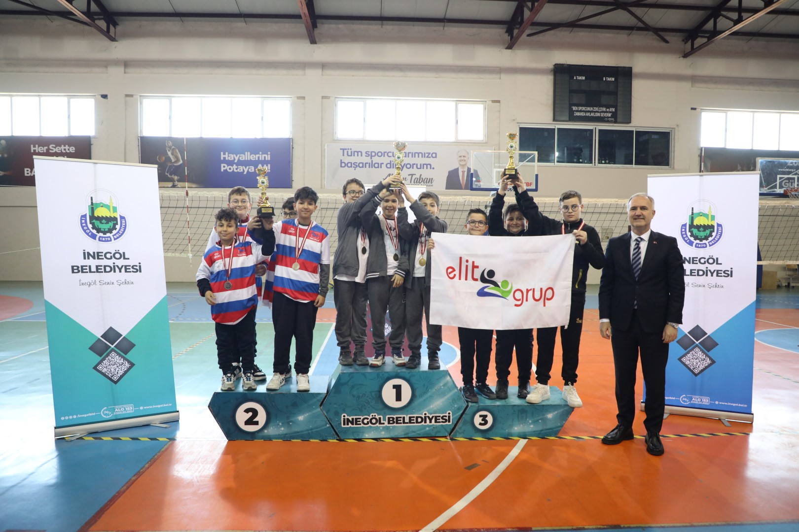 Spor festivalinde ilk kupalar sahiplerini buldu