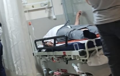 Yüksekten düşen işçi yaralandı