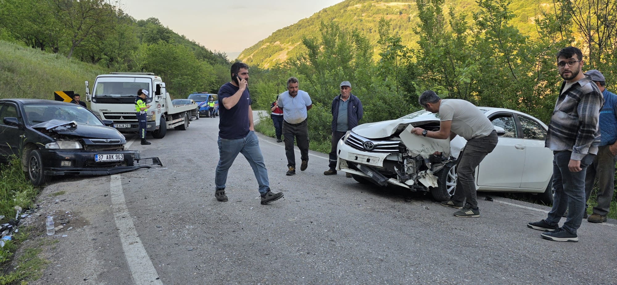 İnegöl’de feci kaza