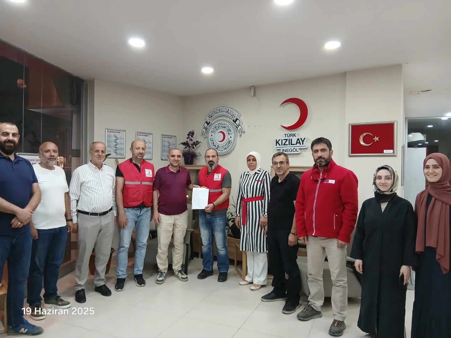 Dumlupınar Ortaokulu Gazze için 25 bin lira bağışladı