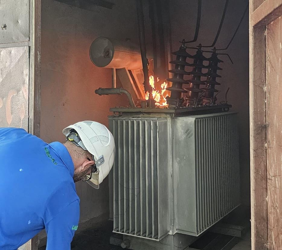 İnegöl’de korkutan anlar