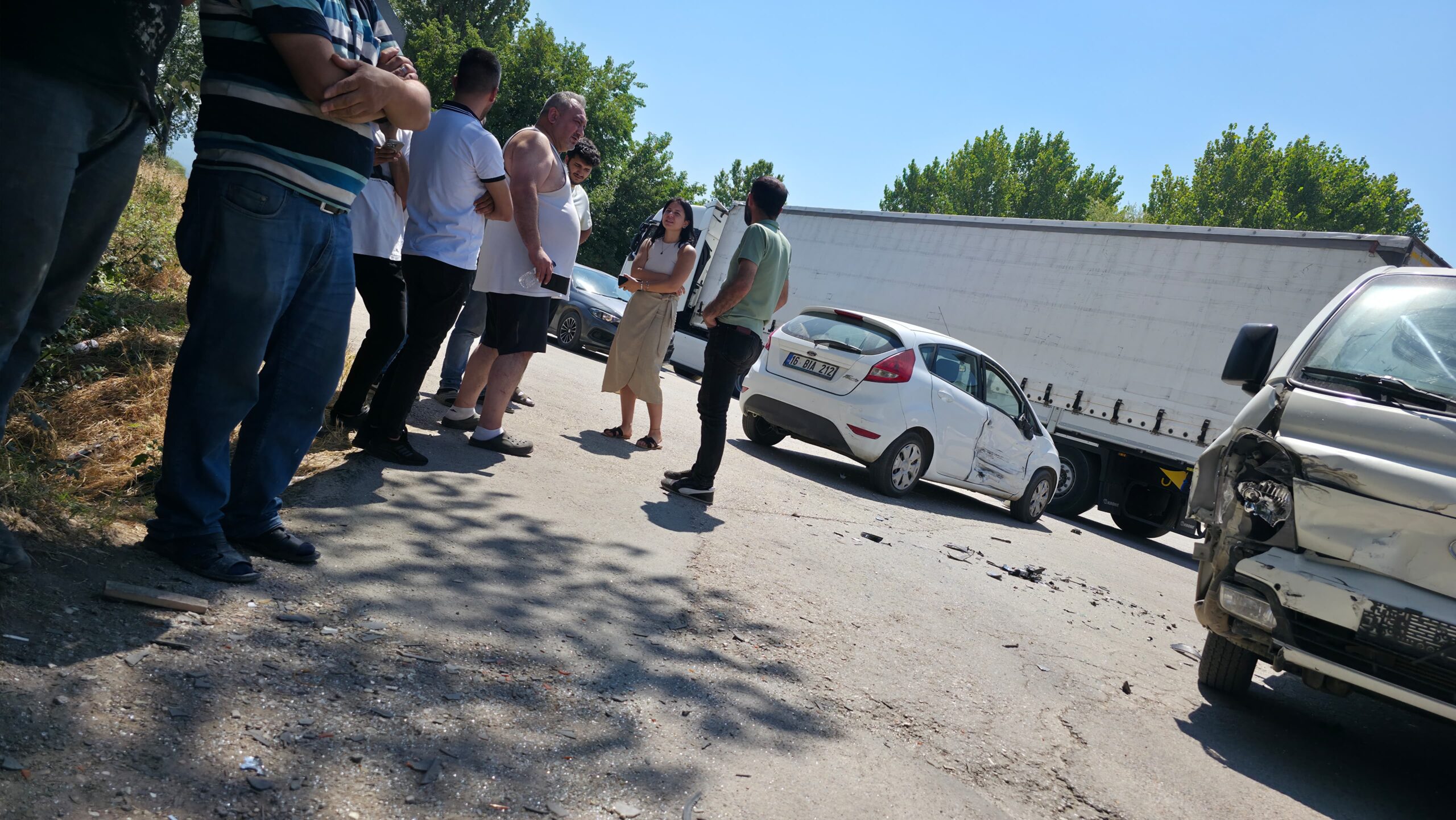 Kaza ucuz atlatıldı