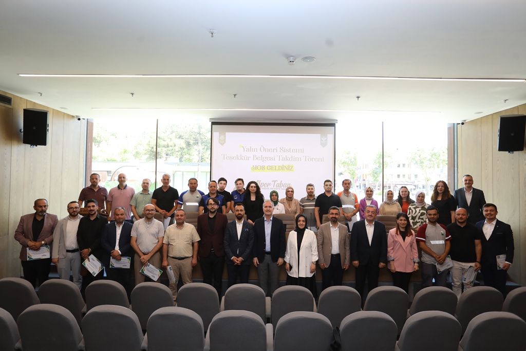 İnegöl Belediyesi yalın öneri sisteminin meyvelerini topluyor