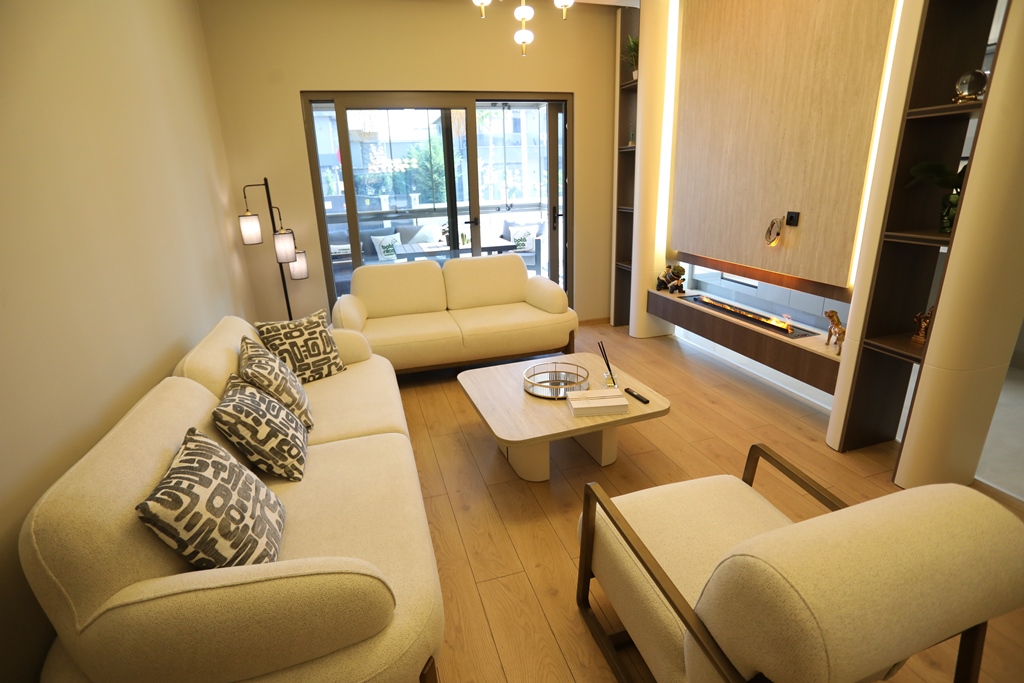 Kentsel dönüşümün örnek dairesi görücüye çıktı