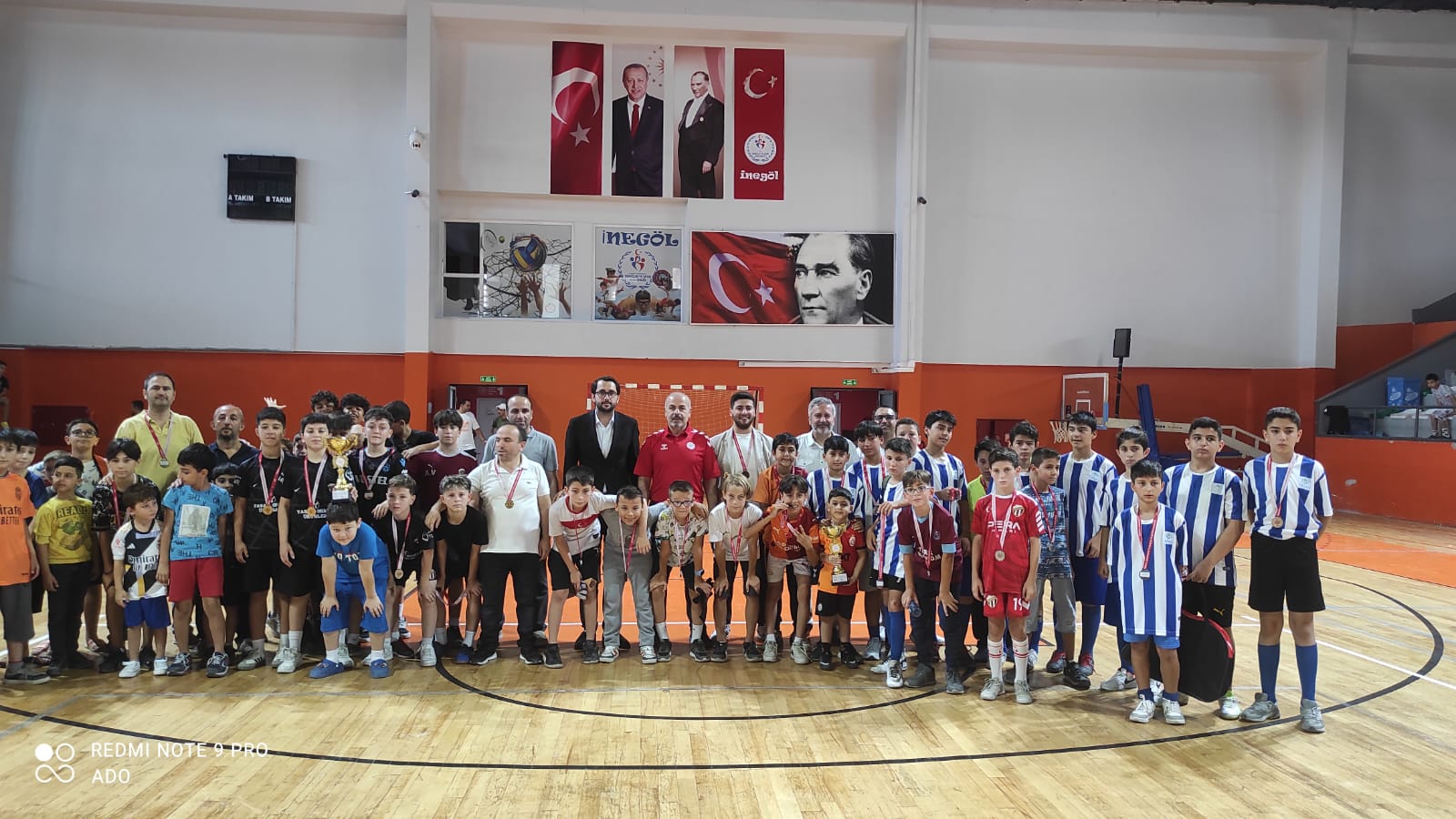 Kur’an Kursları Arası “15 Temmuz Demokrasi Kupası” futsal turnuvası sona erdi