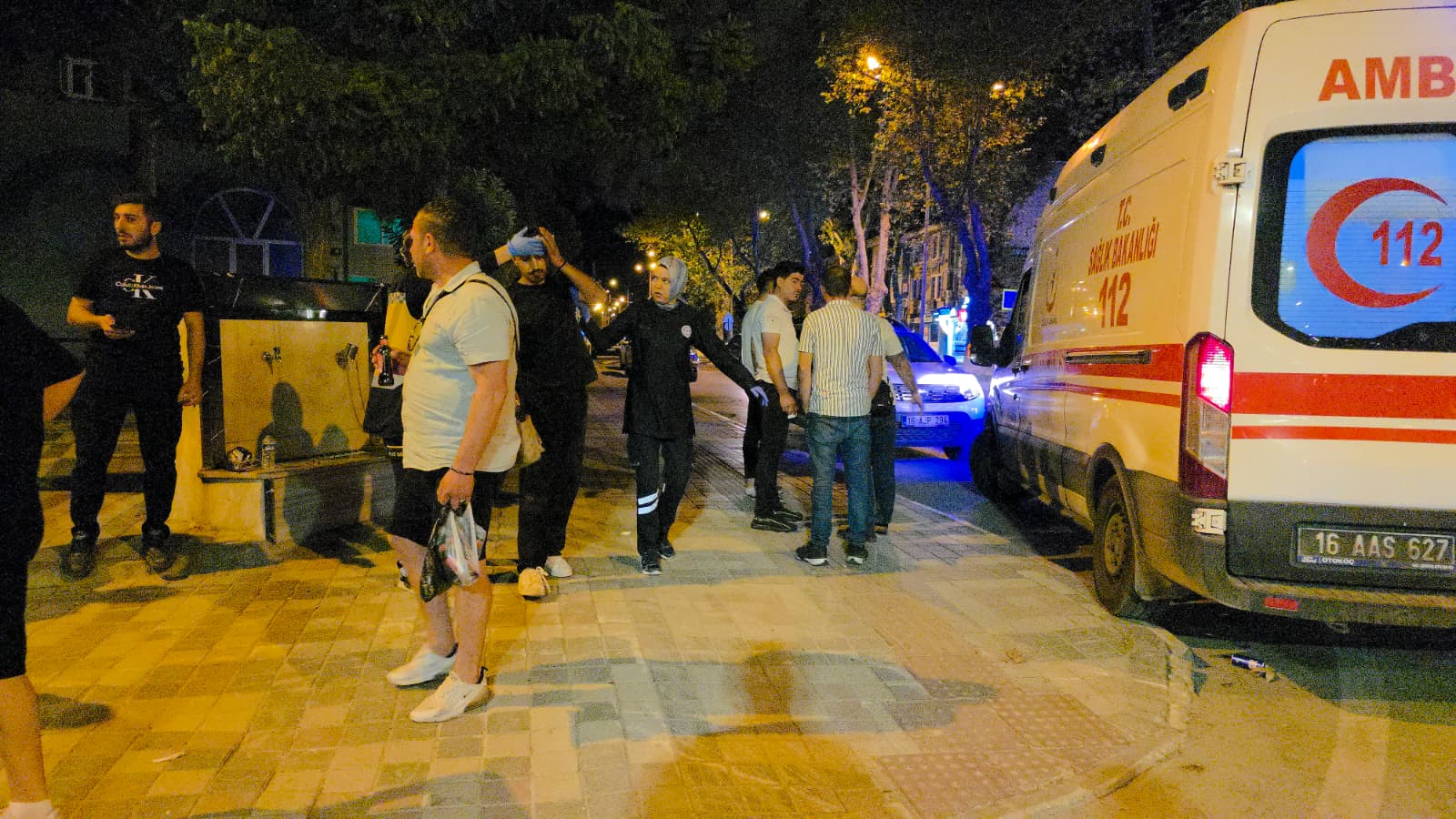 Motosiklet sürücüsü kazada yaralandı