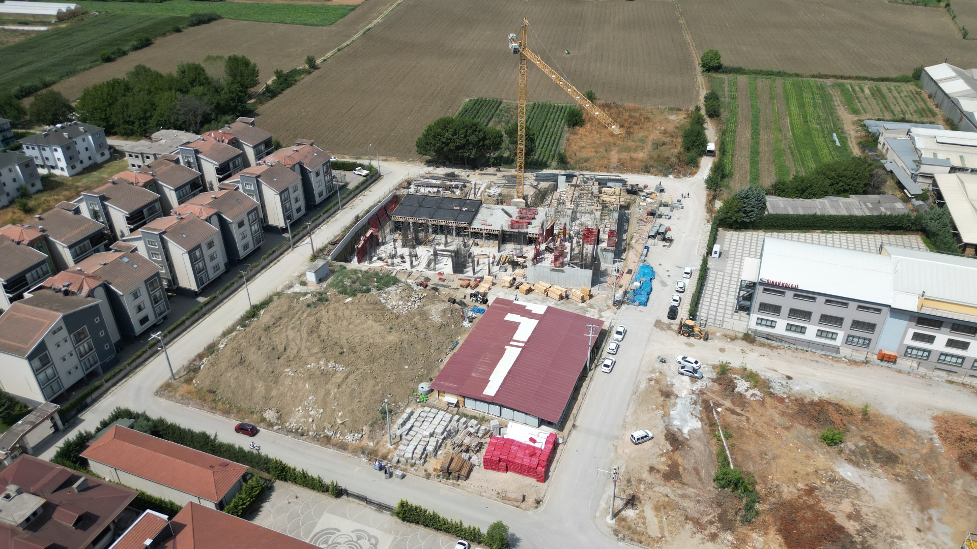 İnegöl’de KYK erkek öğrenci  yurdu yapımına başlandı