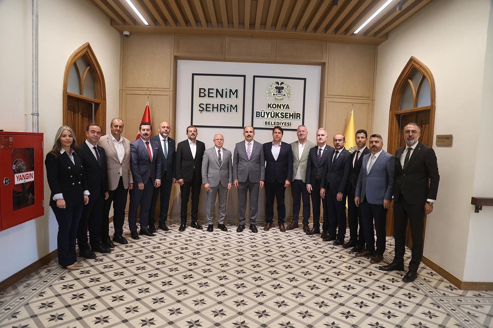 Başkan Taban’dan Konya ziyareti