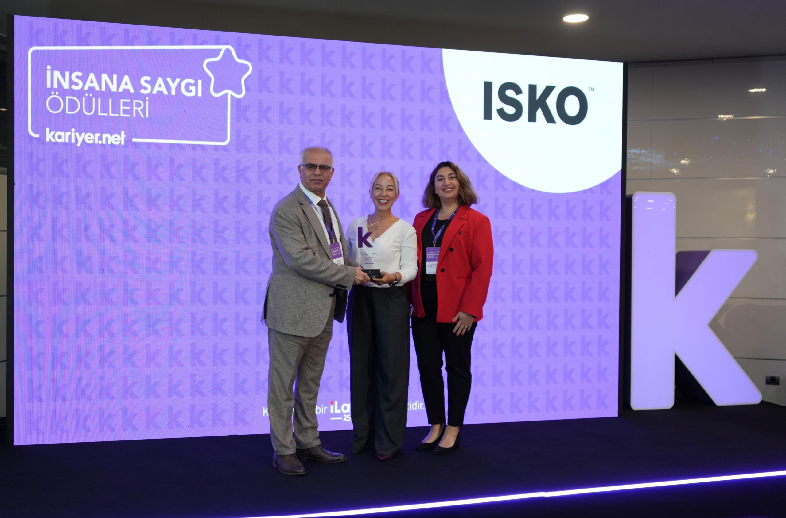 İSKO’ya ‘insana saygı’ ödülü