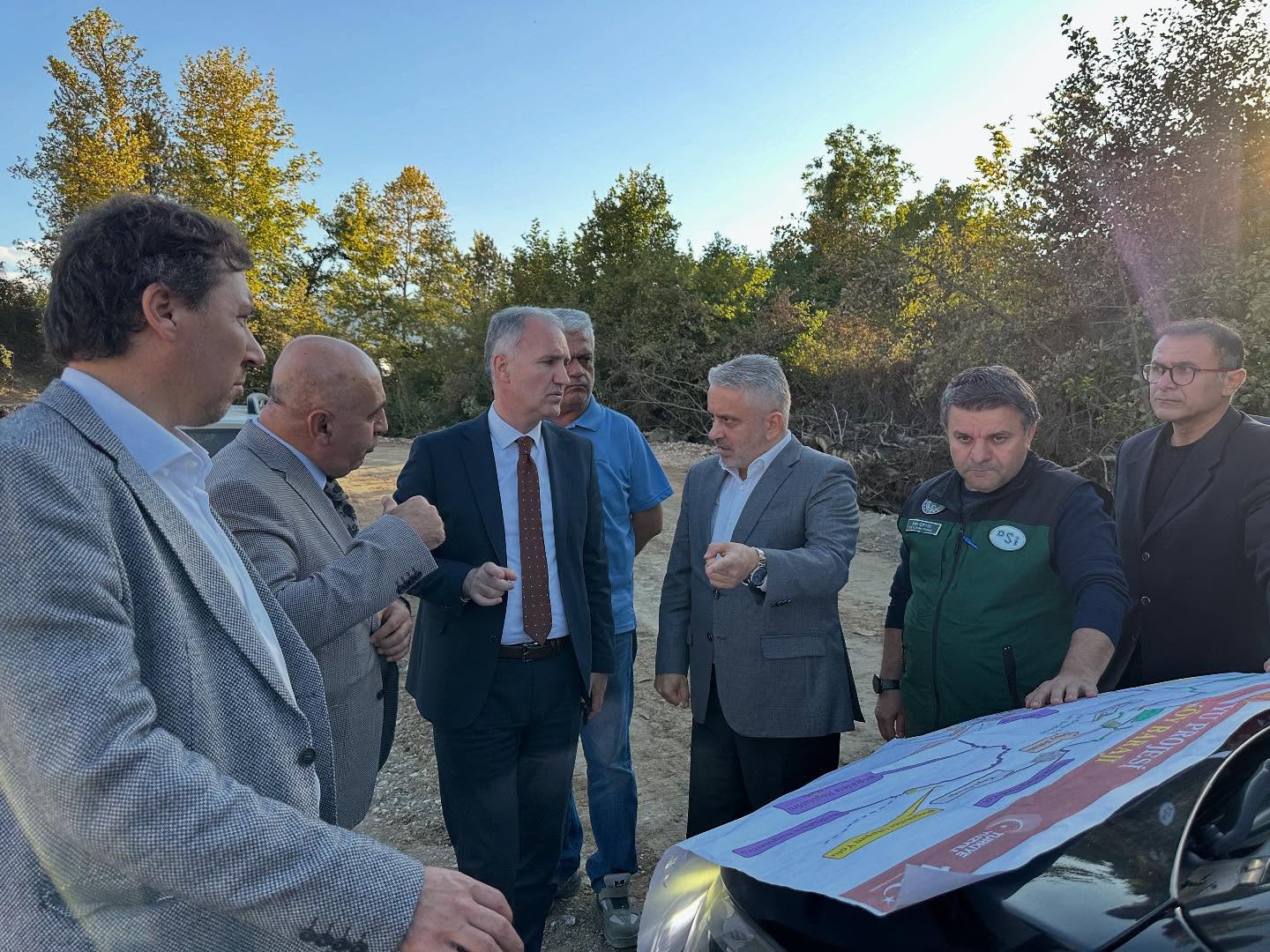 İnegöl’de DSİ’nin yatırımları incelendi