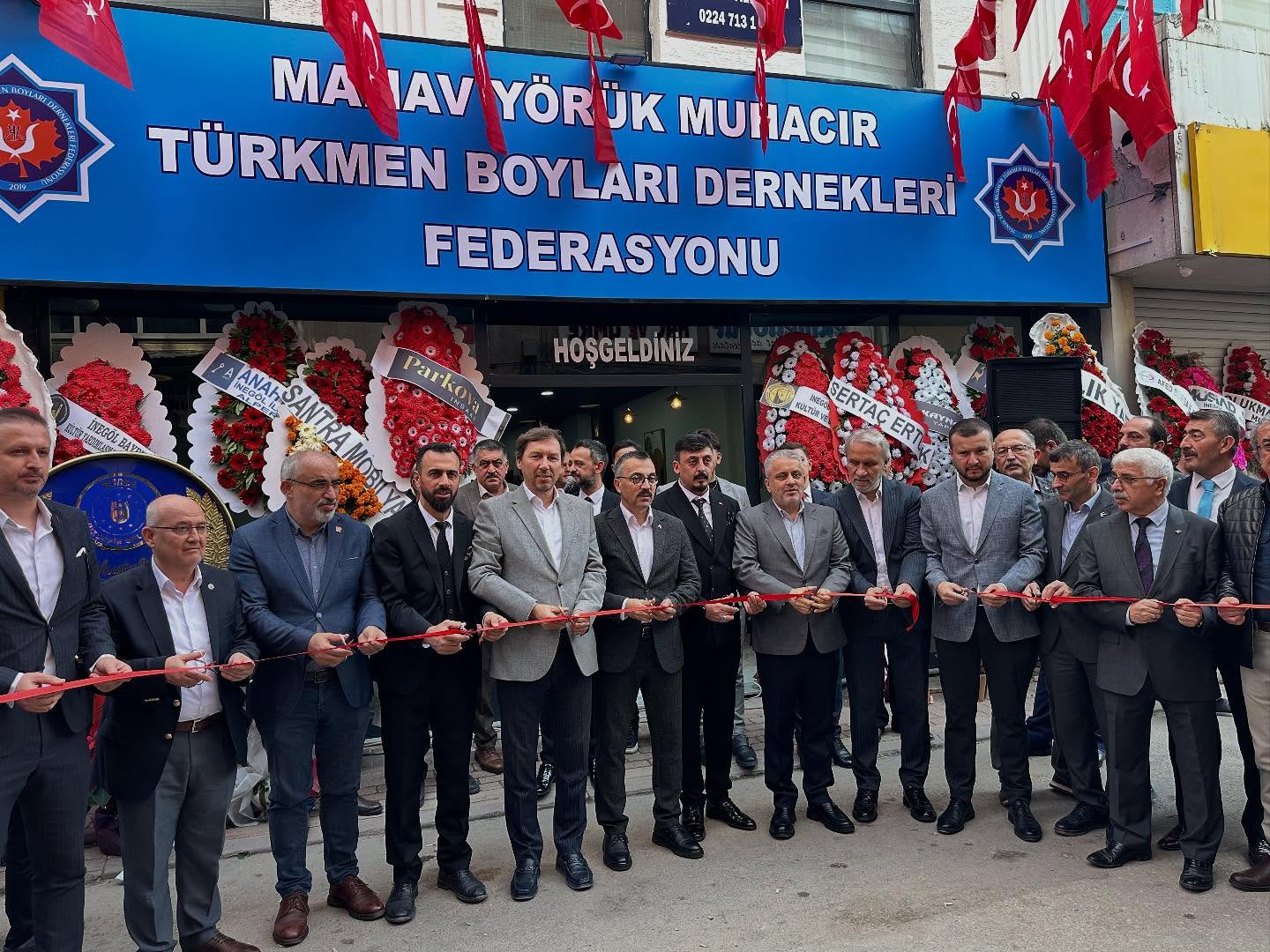 MYM Federasyonu yeni hizmet binasında