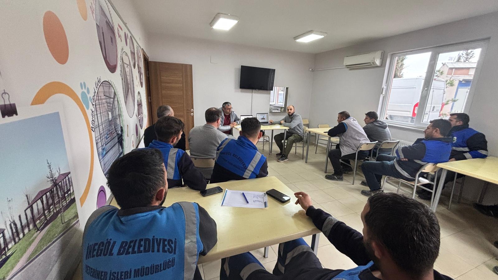 Belediyede kurum içi eğitimler sürüyor