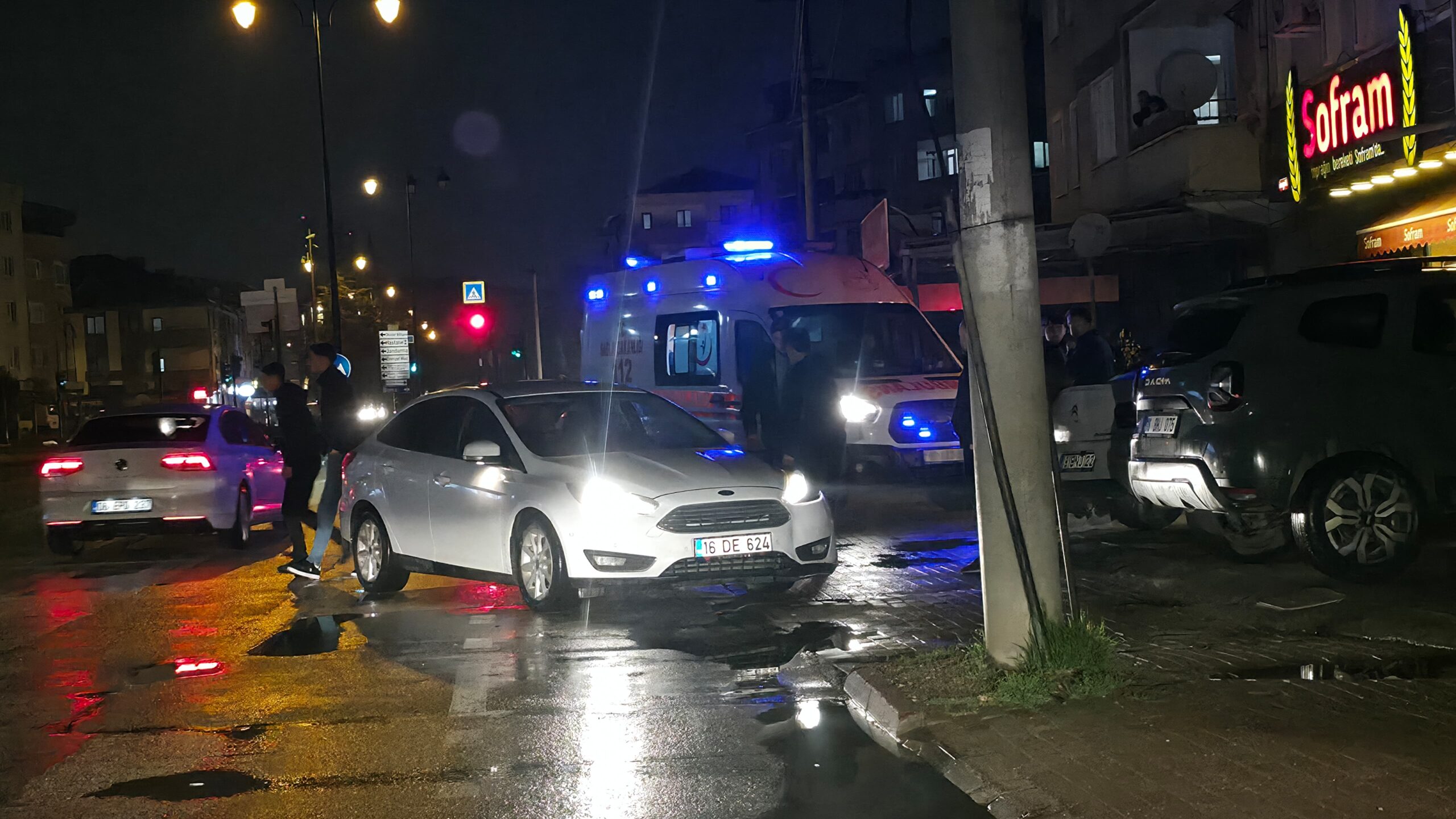 Süleymaniye’de kaza