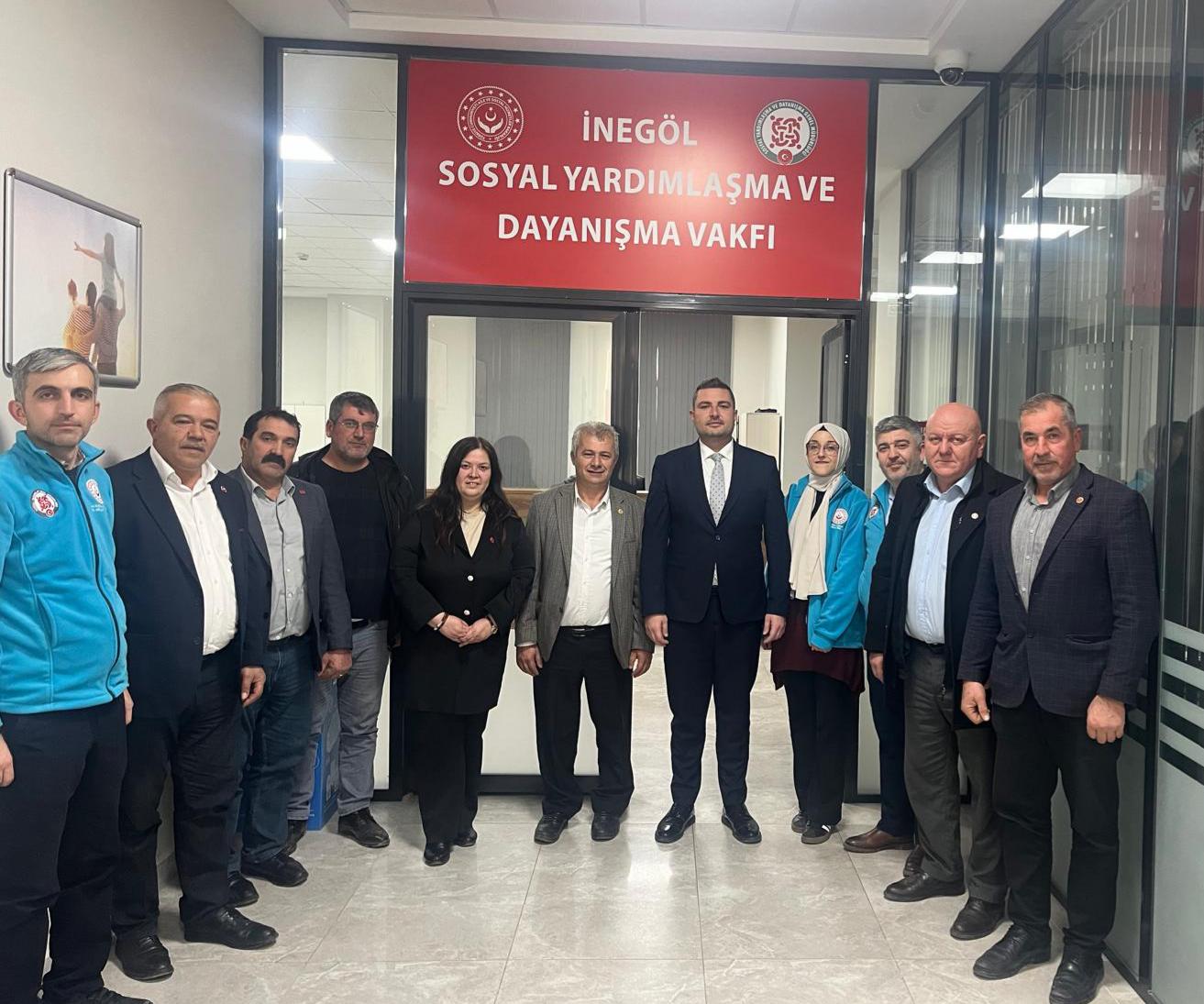 İnegöl’de SYDV Mütevelli Heyeti muhtar üyeleri belli oldu