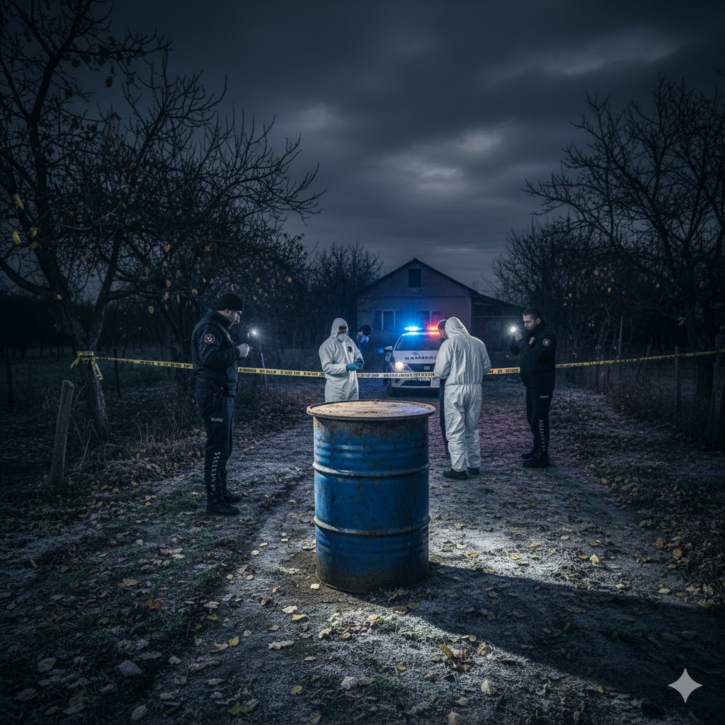 Kayıp 64 yaşındaki eski muhtar varil içinde ölü bulundu