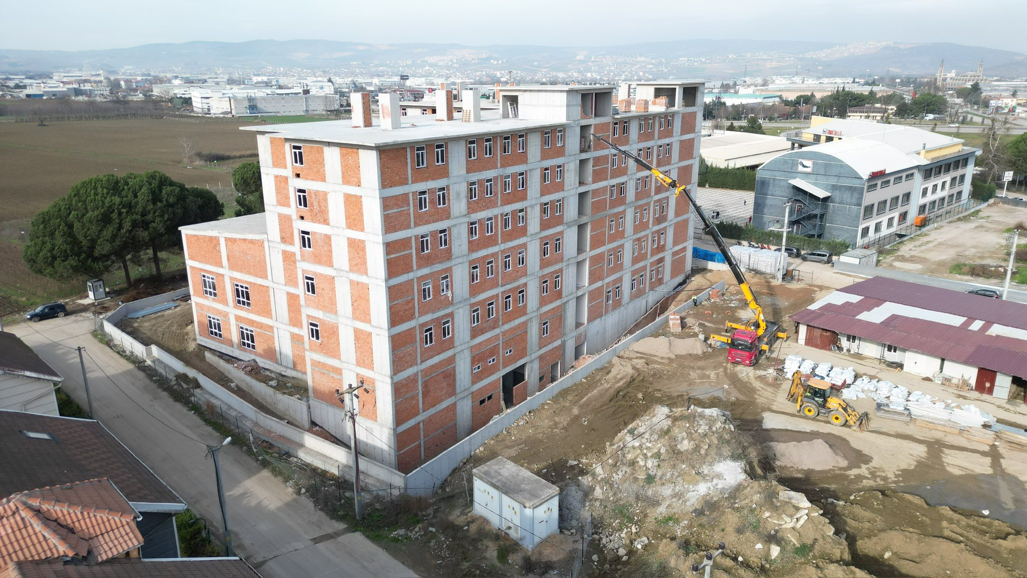 Erkek öğrenci yurdunda son viraj