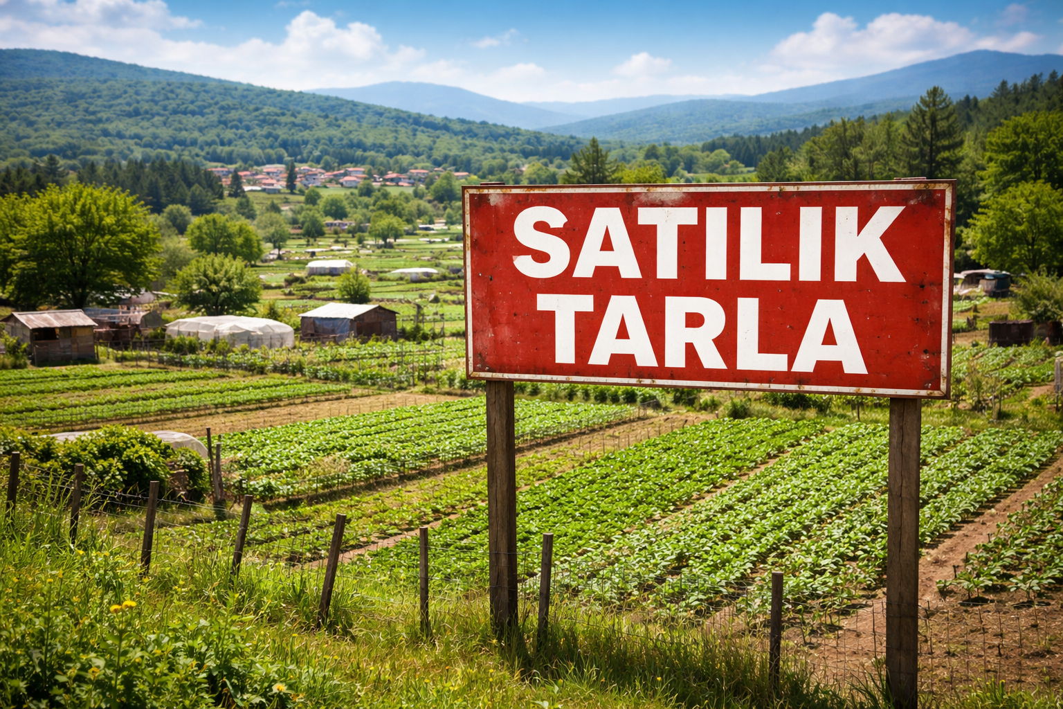 İnegöl’de tarla fiyatlarında düşüş başladı