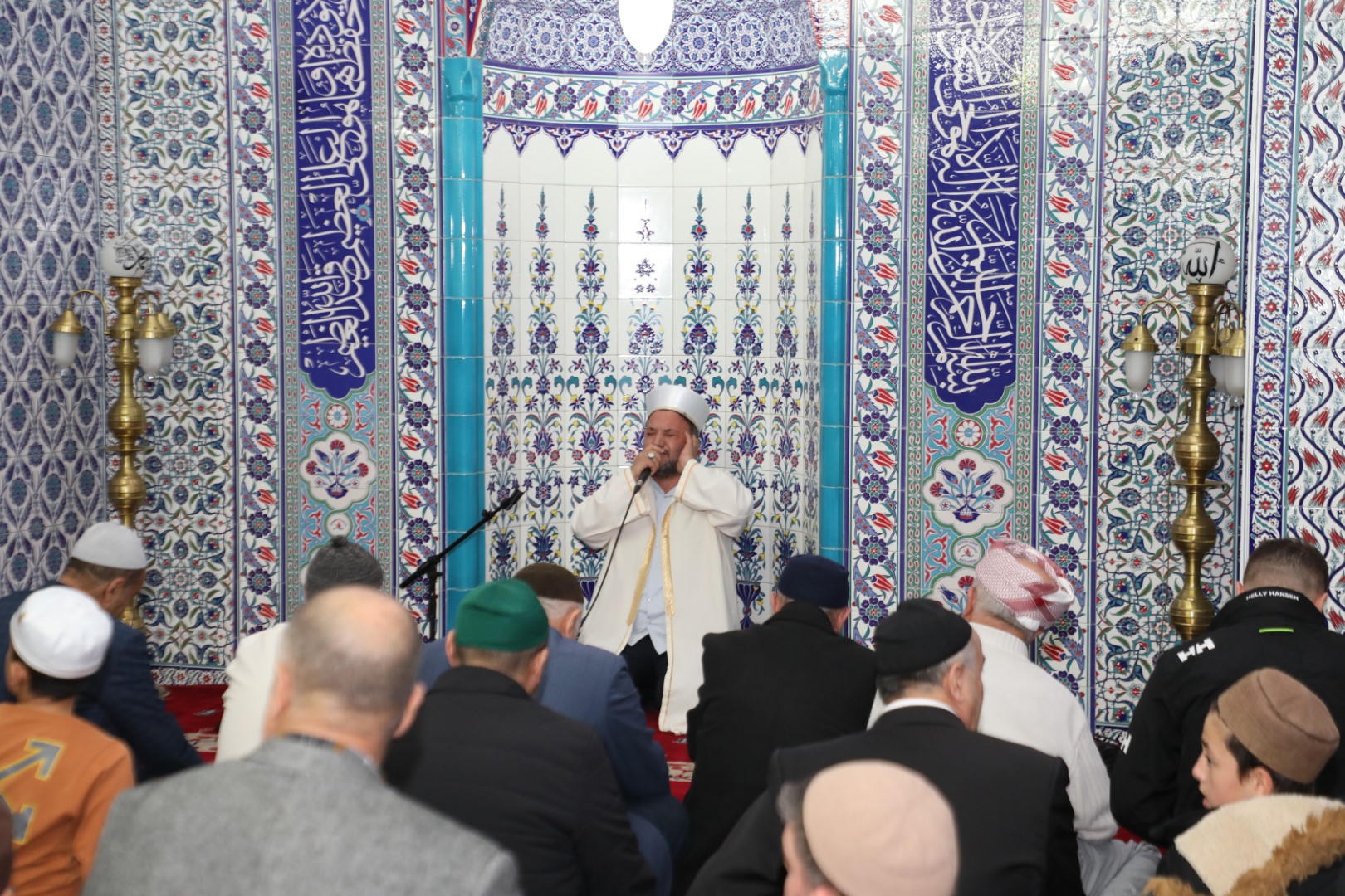 Hafız Ahmet Yüksel tilavetiyle gönülleri mest etti