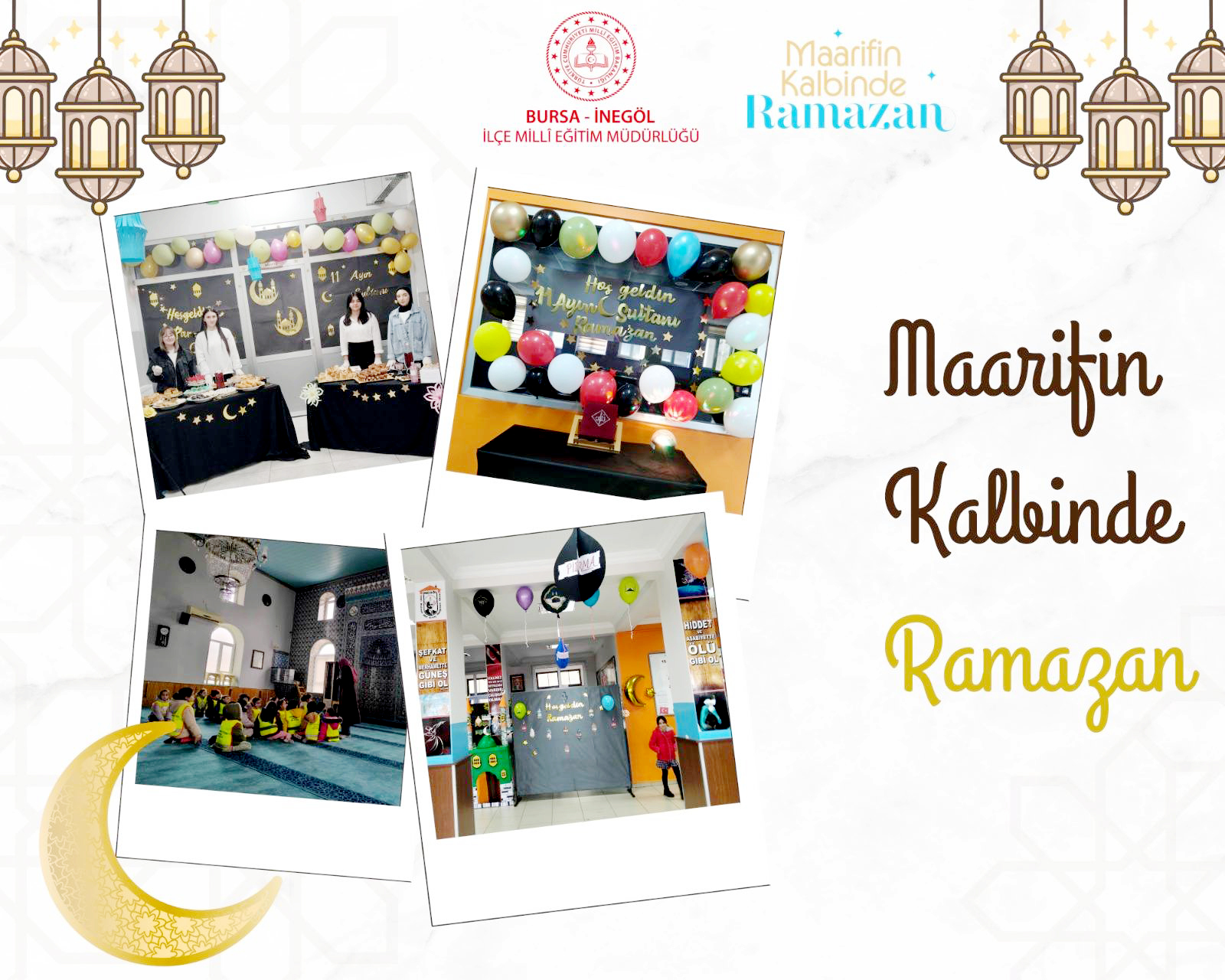 İnegöl’de okullardaki ‘Ramazan’ etkinlikleri vatandaşlardan tam not aldı