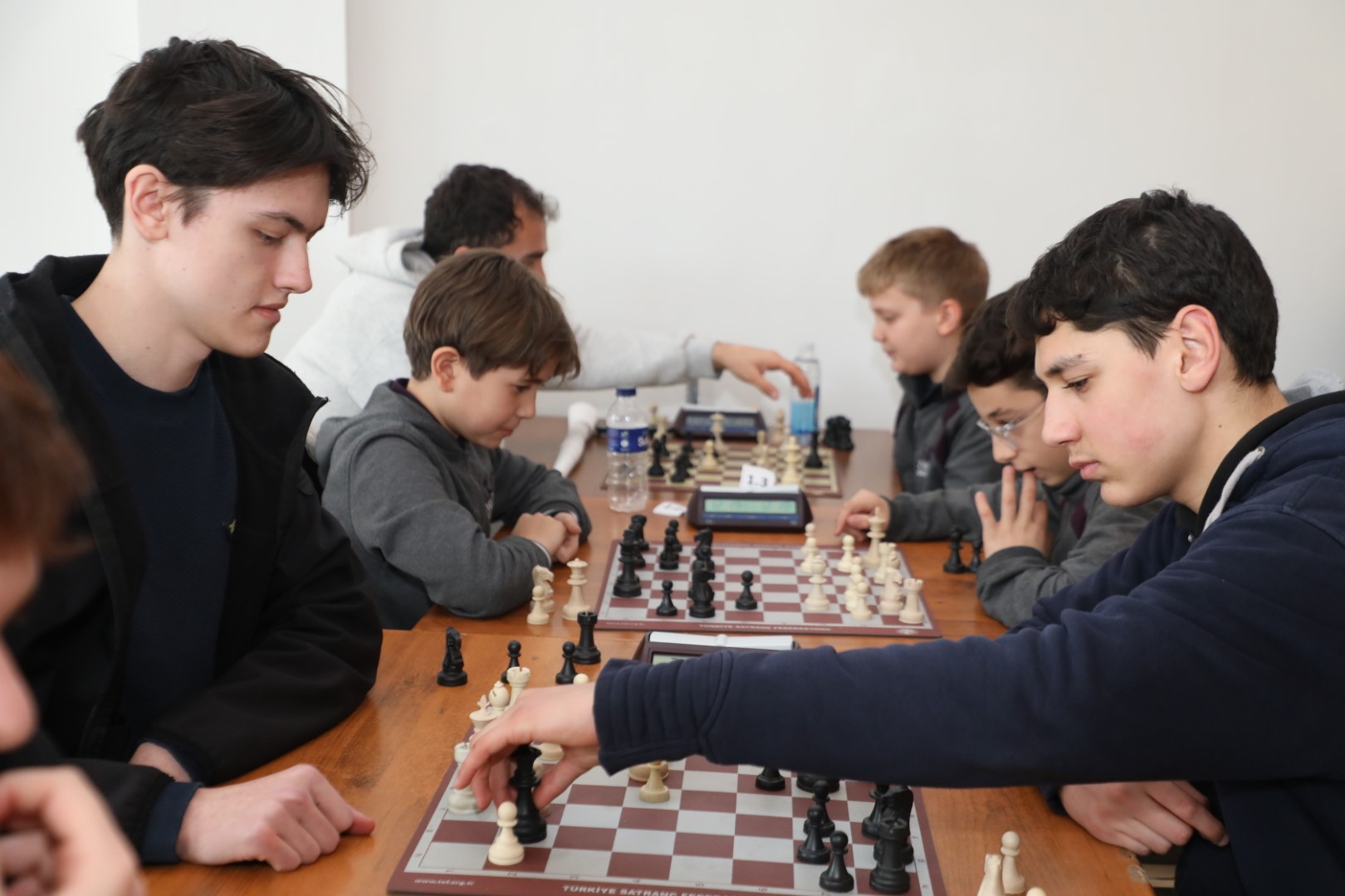 Spor Festivali’nde satranç müsabakaları nefes kesti