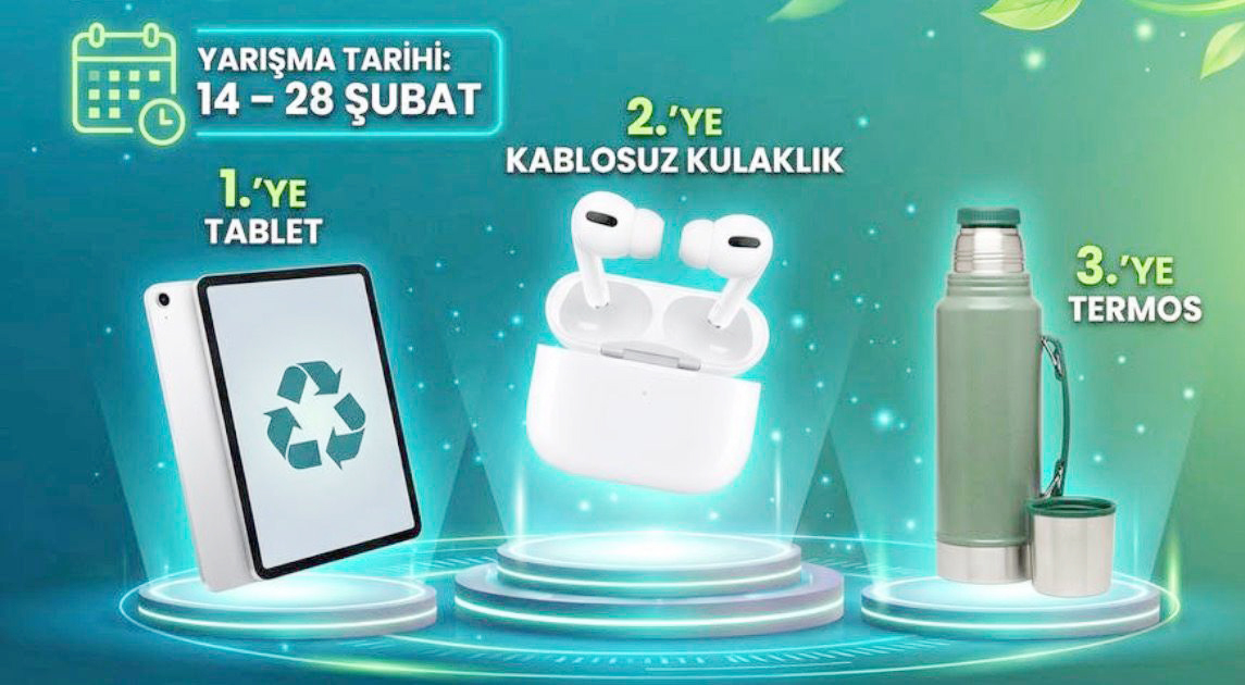 ELEKTRONİK ATIKLAR TOPLANIYOR, KAZANAN DOĞA OLACAK