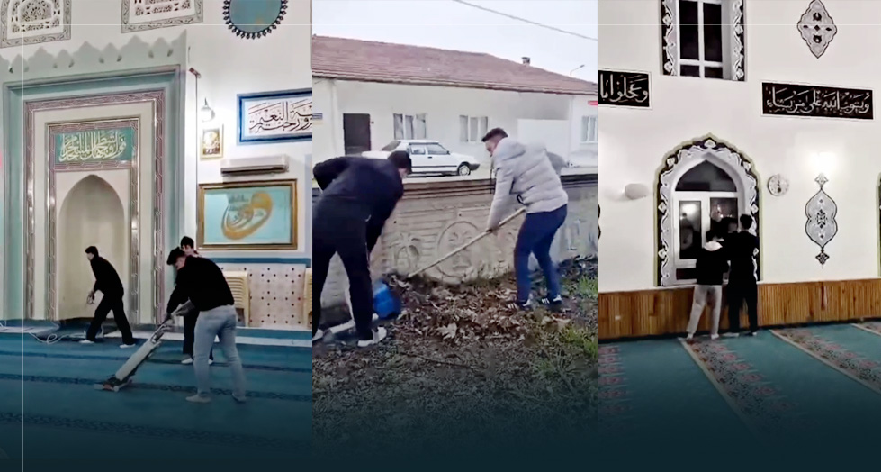 MYM kitleleri harekete geçirdi, gençler ve vatandaşlardan toplum bayram temizliği