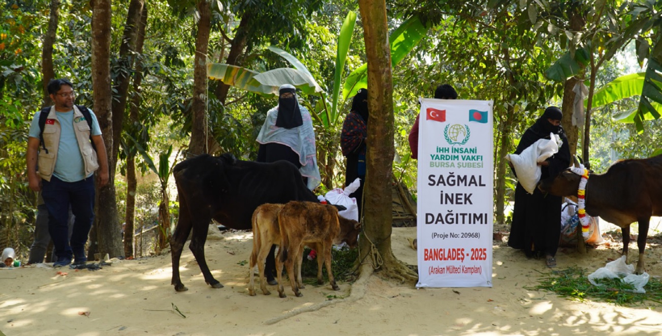 İnegöl’den ‘Arakanlı Müslümanlar’a umut yolculuğu