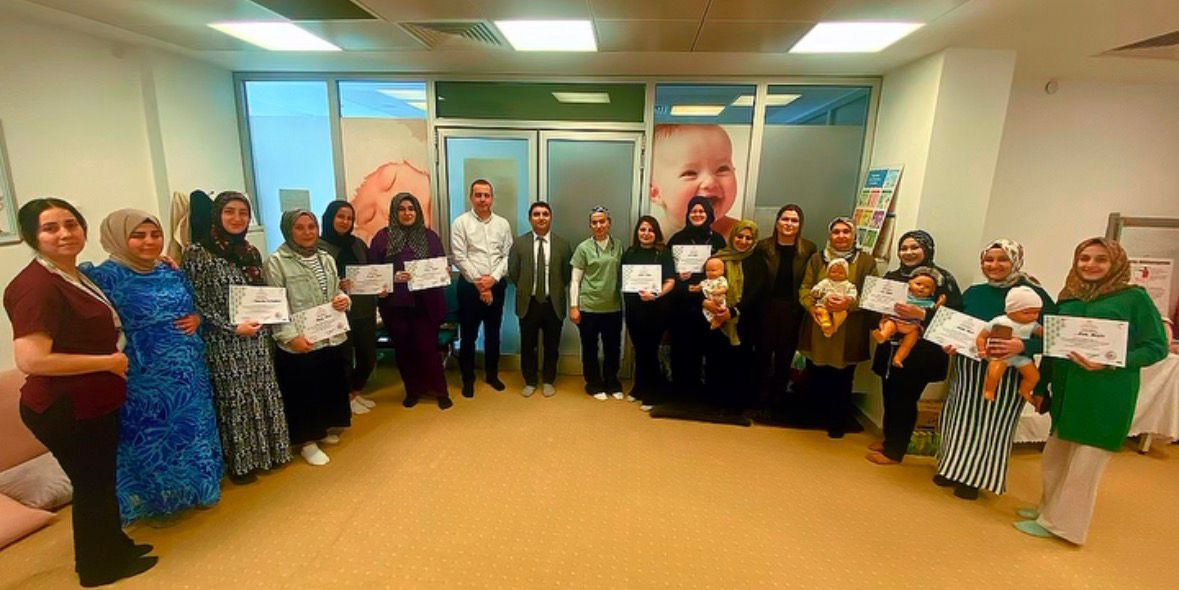 İnegöl Devlet Hastanesi’nde gebe okulu sertifika töreni