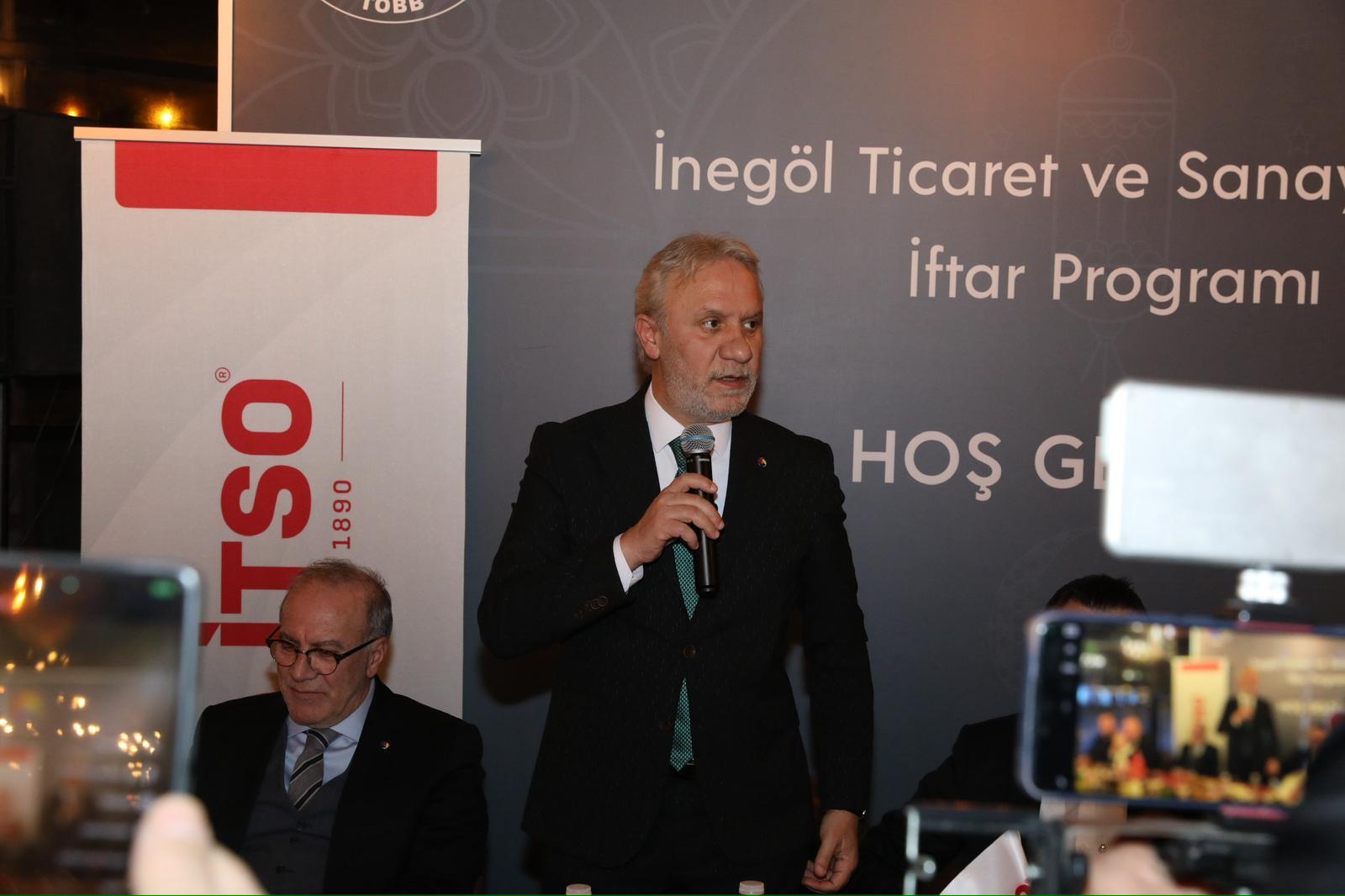 İTSO İftarında eğitim ve ihracat mesajı